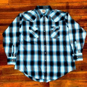 Ely Cattleman Pearl Snap Longsleeve Shirt